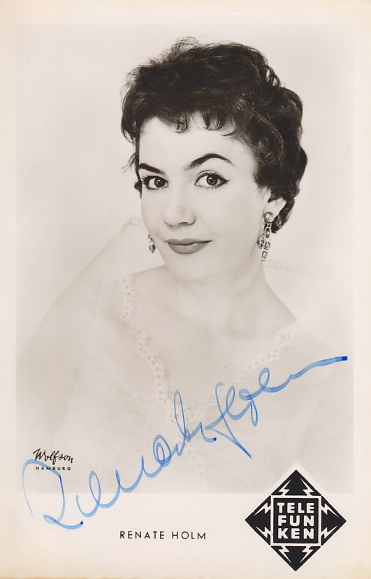 Holm Renate As Autogramme