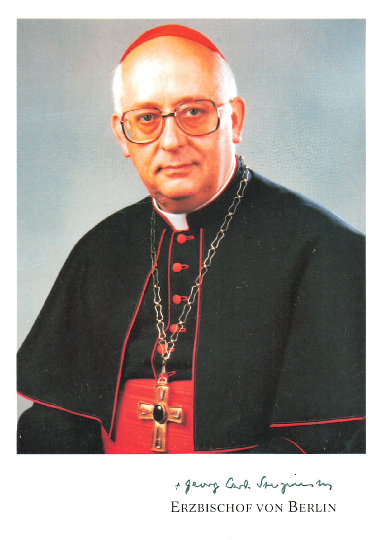 Sterzinsky, Georg Kardinal - As-autogramme